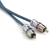 JL Audio XB-BLUAIC2-12 2-channel Twisted-Pair Audio Interconnect Cable - 12 ft/3.66 m