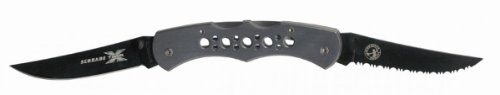 SCHDLS - SCHRADE X TIMER SILVER DOUBLE LOCKBACK