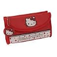 Hello kitty double pocket pencil case
