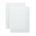 Filler Paper, College Ruled, 10 1/2"x8", 150/Pack, White (SPR82123) Category: Filler Paper