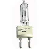 Arri EGT 1,000 Watt, 120 Volt Quartz Halogen Lamp, 3200K., Approximate Life: 250 Hours.
