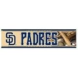 MLB Baseball San Diego Padres Bumper Sticker (2-Pack)