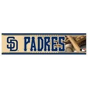 MLB Baseball San Diego Padres Bumper Sticker (2-Pack)