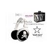 Stylish Headphone Star Skull Black