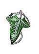 Lord of the Rings Costume Leaf Clasp