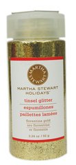 Martha Stewart Florentine Gold Tinsel Glitter Large
