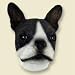 boston terrier - Boston Terrier Head for Conversation Concepts Doogies