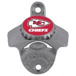 Kansas City Chiefs NFL Wall Mounted Bottle Opener
