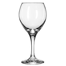 WINE RED PERCEPTION 13.75, CS 2/DZ, 08-0204 LIBBEY GLASS, INC. GLASSWARE