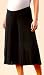 classic / full belly jersey knit maternity capri pant