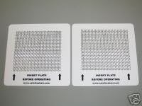 RainFresh Air RP3500-Set of 2 ozone Plates for Popular Air Purifiers by Rainfresh Air