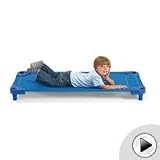 Value Line Standard Cot - 4 Pack Assembled (Ocean Blue) (4.75H x 20.75W x 51D)