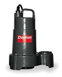 Dayton 3BB74 Pump Sump, 1/2 HP