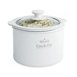 Sunbeam Products Inc Scr151-wg-np White Slow Cooker 1.5qt by Rival