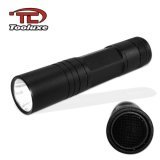 Super-Bright Mini Luxeon LED Aluminum Flashlight - Black