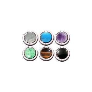 200 Pc Gemstone FOLDING Mixer, Amethyst, Tiger Eye, Turquoise, Jade, Onyx, Pearl w pouches and Gift...