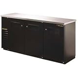 True TBB-24-72 72 Back Bar Refrigerator