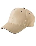 Brushed Cotton Twill 6-Panel Mid-Profile Sandwich Cap