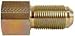 Imperial 97291 Female Bulkhead Connector (Pack of 2)