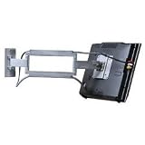 LCD Wall Mount - Extended Reach Articulating (Silver) (Wall Plate - 2.25W x 5.5H)