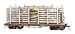 On30 Pulpwood Car w/Load, LRL/Weathered