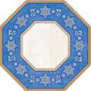 Judaic Traditions Shaped Dessert Plates 8ct