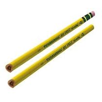 Dixon Ticonderoga "My First Tri-Write" Beginner Size 36-Count Pencils with Eraser (Wood-Cased Black Writing Pencils) (13082)