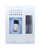L'EAU D'ISSEY POUR HOMME INTENSE by Issey Miyake Gift Set for MEN: SET-EDT SPRAY 2.5 OZ & DEODORANT STICK ALCOHOL FREE 2.5 OZ