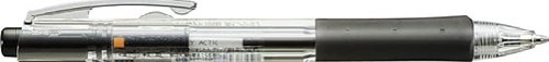 KOKUYO F-WPR110D ボールペン<WiLL STATIONERY ACTIC>三角グリップ軸黒