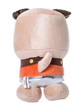 Canimal Uly Pug Plush, Size S, Brown-orange