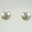 Southwestern Native American Handmade Stud Earrings in Sterling Silver, #9082