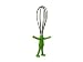 Kitchen & Housewares : Fiesta Head Chefs Silicone Whisk, Green