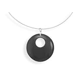 Collar with Black Horn Pendant