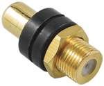 Oem Systems Company X-RG-B RCA front and Back with Black Coloured Insulator