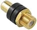 Oem Systems Company X-RG-B RCA front and Back with Black Coloured Insulator