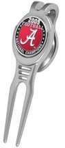 Alabama Crimson Tide 2009 Bcs Champions Kool Tool With Golf Ball Marker Of 2)