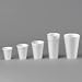 Dart 12J12 3.5" Top And 2.1" Bottom Diameter, 4.4" Height 10 oz White Insulated Foam Cup (40 Packs of 25)