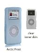 iSkin Duo for iPod Nano - 2GB / 4GB (Dual Layer Silicone Protector): Light Blue Frosted (Outer Skin) / Clear Frosted (Inner Skin)