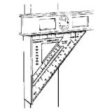 Buy 2 Pack Swanson S0114 Mag Square Magnetic Rafter Speed Square by Swanson