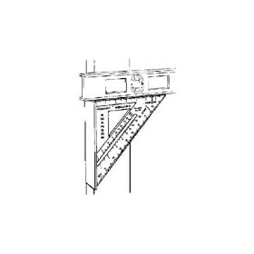 2 Pack Swanson S0114 Mag Square Magnetic Rafter Speed Square