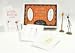 Tim Burton's Stick Boy & Match Girl Note Cards and Figures Boxed Set by Tim Burton