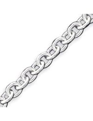 Sterling Silver 7.75 Inch Polished Fancy Link Toggle Bracelet - 7.75 Inch