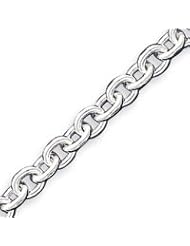 Sterling Silver 8.75 Inch Polished Fancy Link Toggle Bracelet - 8.75 Inch