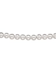 Hollow Bead Chain Sterling Silver Ch291 18 Inch