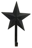3-D Star Hook - Black