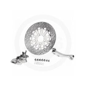 Brembo QTM/ Front Left 4-Piston Differential Bore Caliper/Rotor Kit 8003P