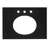 American Standard Granite Top for Undercounter Sink 9678.495.245 American Standard Granite Top for Undercounter Sink 9678.495.245