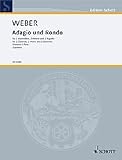 Produkt-Bild: Adagio und Rondo: 2 Klarinetten, 2 H&ouml;rner und 2 Fagotte. Partitur und Stimmen. (Edition Schott)
