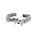 Nickel Free Sterling Silver Shooting Stars Toe Ring Antique Toering