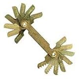 16 Leaf Metric Thread Gauge
